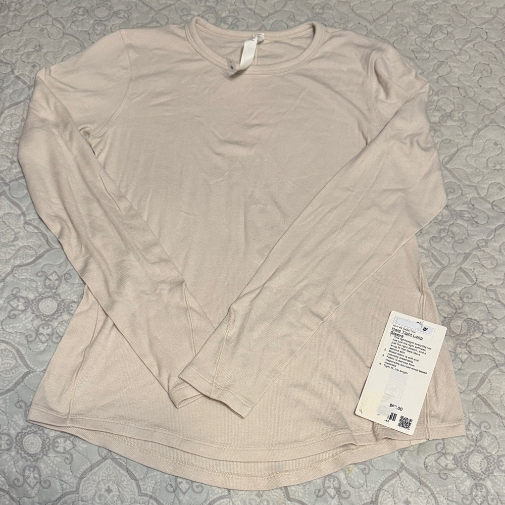 Lululemon Athletica Soft Hold Tight Long Sleeve Top